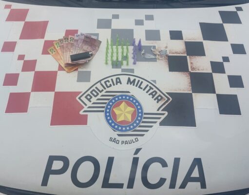 Homem tenta fugir da Polícia, mas acaba preso por tráfico de drogas em Guaratinguetá