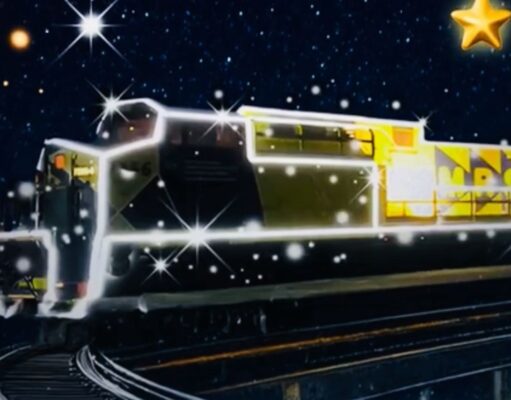 Dias e horários da passagem do Trem Iluminado da MRS em Guaratinguetá e região