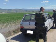 Carro roubado em Aparecida é localizado em estrada de Roseira