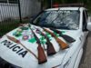 Homem é preso por porte ilegal de arma de fogo e caça ilegal de animais silvestres em Guaratinguetá