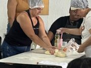 O curso de Padaria Artesanal Itinerante já começou no Jardim do Vale