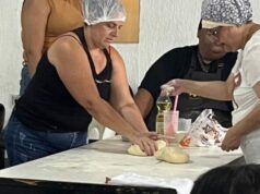 O curso de Padaria Artesanal Itinerante já começou no Jardim do Vale