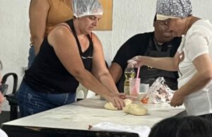 O curso de Padaria Artesanal Itinerante já começou no Jardim do Vale