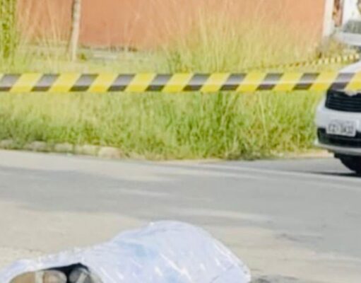 Homem de aproximadamente 40 anos é executado a tiros em plena luz do dia em Guaratinguetá