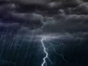 Alerta de grande perigo para tempestades é mantido em Guaratinguetá e região