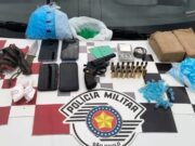 Suspeito foge e deixa arma e drogas para trás em Guaratinguetá