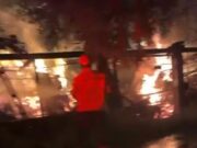 Incêndio atinge vegetação e se propaga para casa em Guaratinguetá