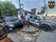 BAEP prende criminoso com moto adulterada e recupera veículo roubado em Guaratinguetá