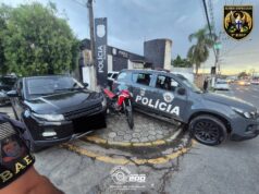 BAEP prende criminoso com moto adulterada e recupera veículo roubado em Guaratinguetá