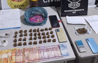 DISE de Guaratinguetá prende homem por tráfico de drogas em Aparecida