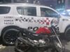 Perseguição termina com prisão de homem armado e recuperação de moto furtada