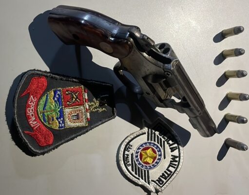 Denúncia de populares leva à prisão de suspeito armado na Avenida do Carnaval em Guaratinguetá