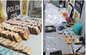 Operação da DISE e PM prendem três por tráfico e apreendem mais de 13 kg de drogas e R$ 158 mil em Guaratinguetá e Lorena