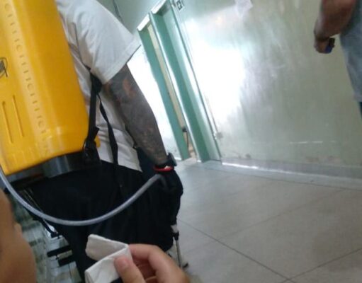 Pacientes Relatam Mal-Estar Durante Dedetização no AME de Guaratinguetá