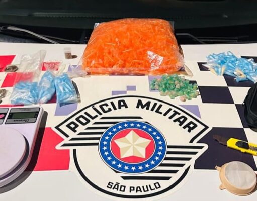 Baderna termina em prisão por tráfico de drogas em Guaratinguetá