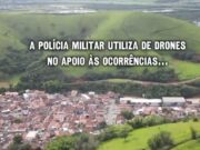 ROCAM apreende dois por tráfico com apoio de DRONE durante Operação Impacto em Guaratinguetá