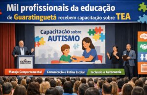 Mil profissionais da educação de Guaratinguetá recebem capacitação sobre TEA