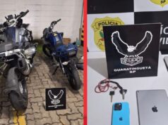 DISE de Guaratinguetá realiza operação contra lavagem de dinheiro, jogos ilegais e manobras perigosas no bairro Santa Luzia