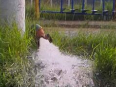 SAEG realiza ‘sangria da rede’ para equilibrar pressão e normalizar abastecimento