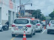 Acidente na Avenida João Pessoa gera movimentação de viaturas e mobiliza equipes de resgate