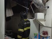 Vazamento de GLP provoca explosão em supermercado de Guaratinguetá e mobiliza equipes de emergência