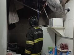 Vazamento de GLP provoca explosão em supermercado de Guaratinguetá e mobiliza equipes de emergência