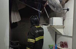 Vazamento de GLP provoca explosão em supermercado de Guaratinguetá e mobiliza equipes de emergência