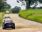 >>Marginal Dutra: Um Caos de Buracos Ameaça Motoristas e Pedestres em Guaratinguetá