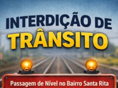 Passagem de nível no Santa Rita terá interdição temporária para manutenção