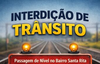 Passagem de nível no Santa Rita terá interdição temporária para manutenção
