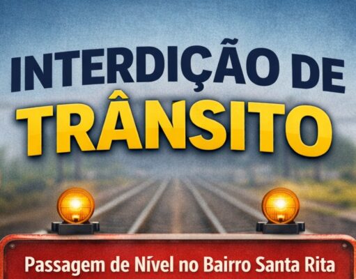 Passagem de nível no Santa Rita terá interdição temporária para manutenção