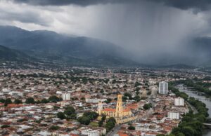 Tempo vira de vez em Guaratinguetá com chegada de frente fria e chuva