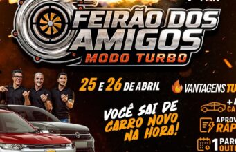 🚗É NESTE FINAL DE SEMANA O FEIRÃO DOS AMIGOS MODO TURBO 🚗