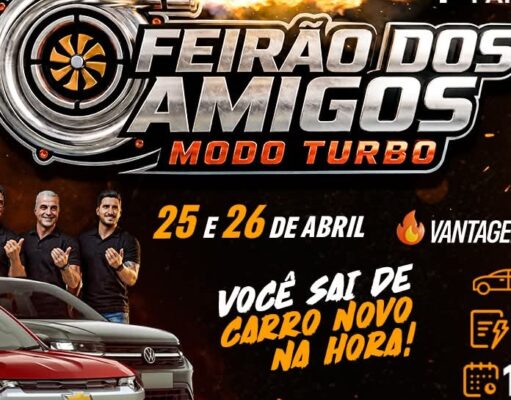 🚗É NESTE FINAL DE SEMANA O FEIRÃO DOS AMIGOS MODO TURBO 🚗