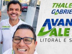 THALES GABRIEL LANÇA NESTE SÁBADO A PRÉ-CANDIDATURA A DEPUTADO ESTADUAL E MOBILIZA O VALE DO PARAÍBA