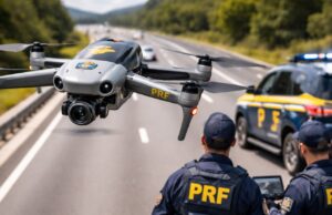Drones da PRF passam a multar motoristas nas estradas