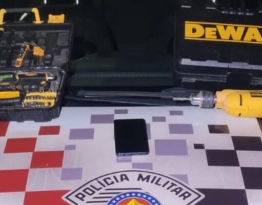 Dupla é presa pela Polícia Militar após furto em comércio no Centro de Guaratinguetá