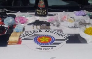 Força Tática prende quadrilha com arma de fogo e grande quantidade de drogas em Guaratinguetá