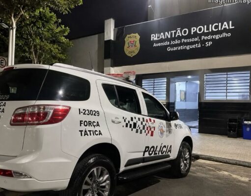 Homens em moto atiram contra jovem e fogem após crime em Guaratinguetá