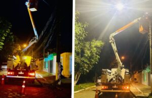 Troca de Lâmpada Queimada por LED Melhora Iluminação em Rua do Jardim Bela Vista