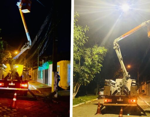 Troca de Lâmpada Queimada por LED Melhora Iluminação em Rua do Jardim Bela Vista
