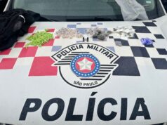 Adolescente é apreendido por tráfico de drogas e porte de munições em Guaratinguetá
