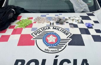 Adolescente é apreendido por tráfico de drogas e porte de munições em Guaratinguetá