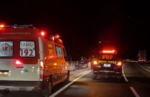 Jovem de 21 anos perde a vida em acidente de motocicleta na Rodovia Presidente Dutra em Guaratinguetá