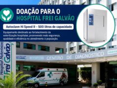 Hospital Frei Galvão receberá autoclave de 500 litros em doação da Igreja de Jesus Cristo dos Santos dos Últimos Dias
