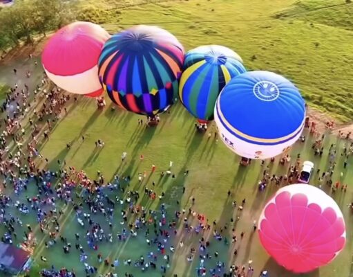 Cruzeiro vai receber festival de balonismo que promete colorir o céu do Vale do Paraíba