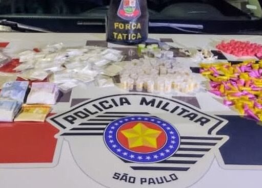 Ação da Força Tática resulta em prisão e apreensão de drogas em Guaratinguetá