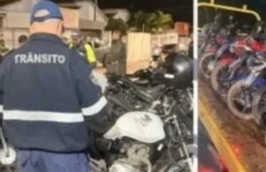 OPERAÇÃO NO TRÂNSITO: fiscalização termina com apreensão de 22 motos e 1 carro em Guaratinguetá