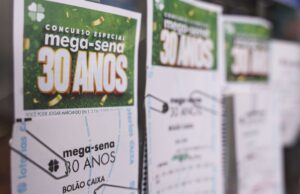 Mega-Sena 30 anos premia duas apostas e divide bolada de mais de R$ 336 milhões