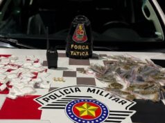 Força Tática Prende Procurado pela Justiça por Tráfico de Drogas e Porte Ilegal de Arma de Fogo em Guaratinguetá
